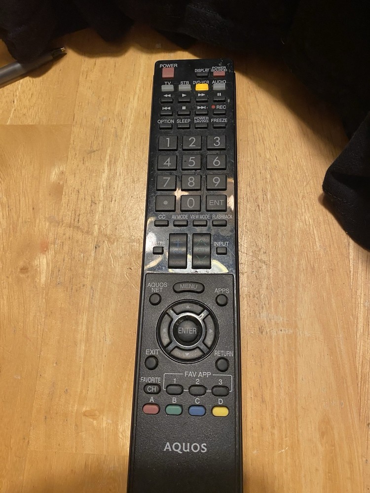 GA935WJSA Replace Remote Control for Sharp Aquos TV “Tested”