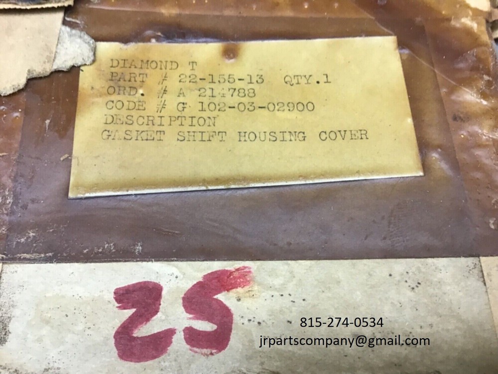 Half Track Shift Housing Cover Gasket