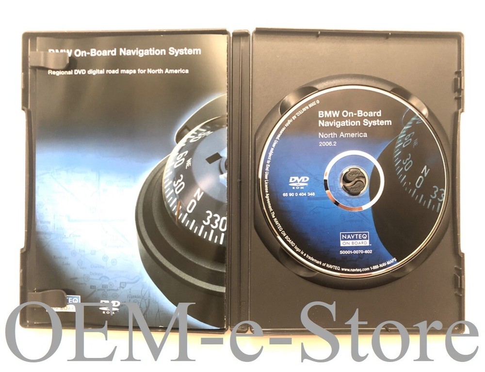 2003 2004 2005 2006 BMW E53 X5 4.8is 4.4i Navigation DATA DVD Map U.S Canada CD