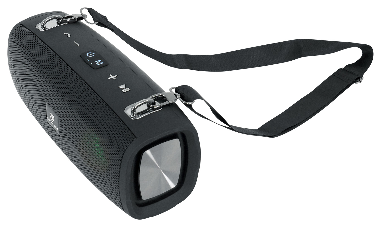 Rockville RPB-KAR Portable Bluetooth Speaker + Karaoke Microphone + Party LED's