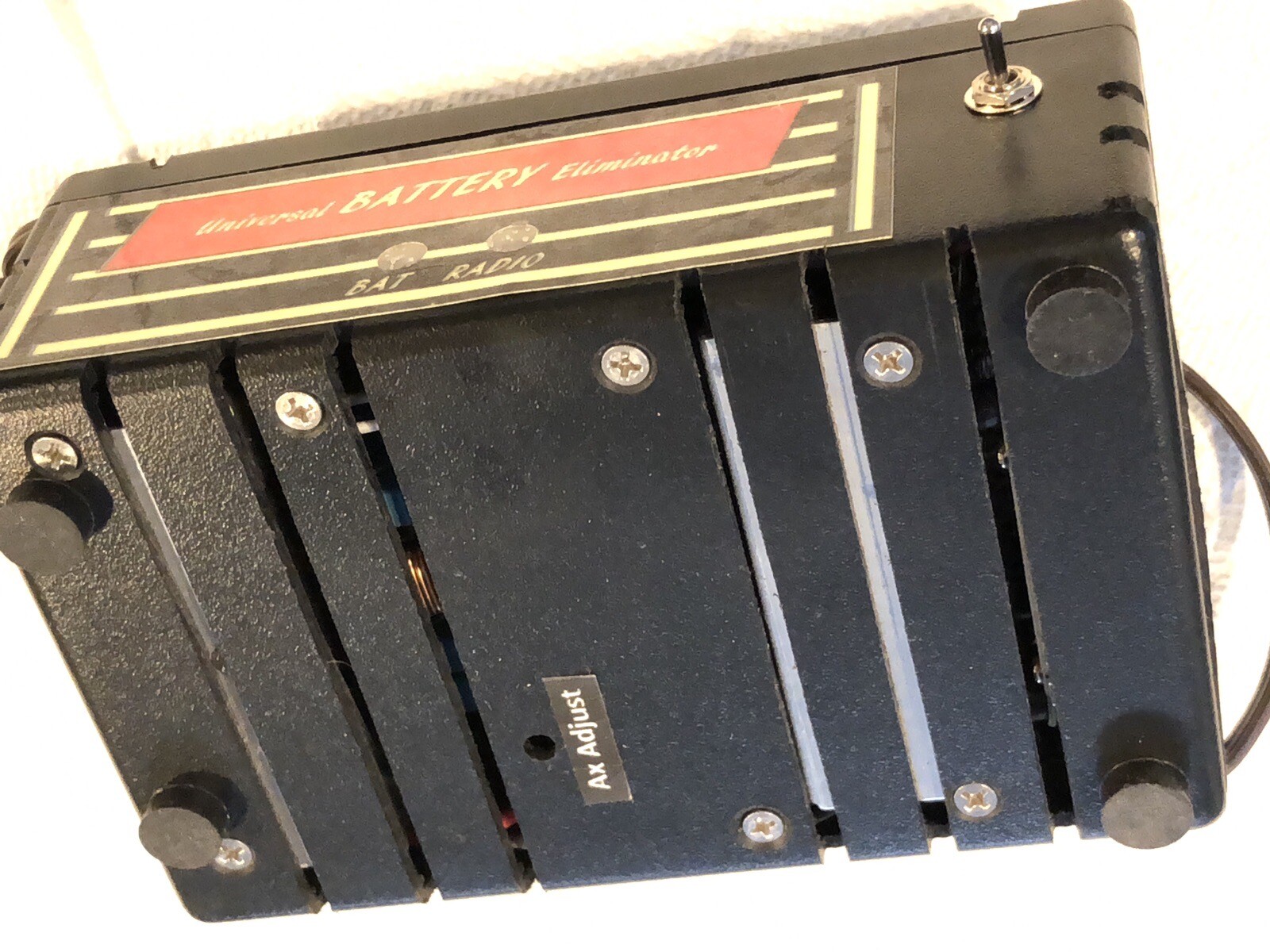 1920s / Farm / Battery Tube Radio Adapter / Power Supply / Battery Eliminator