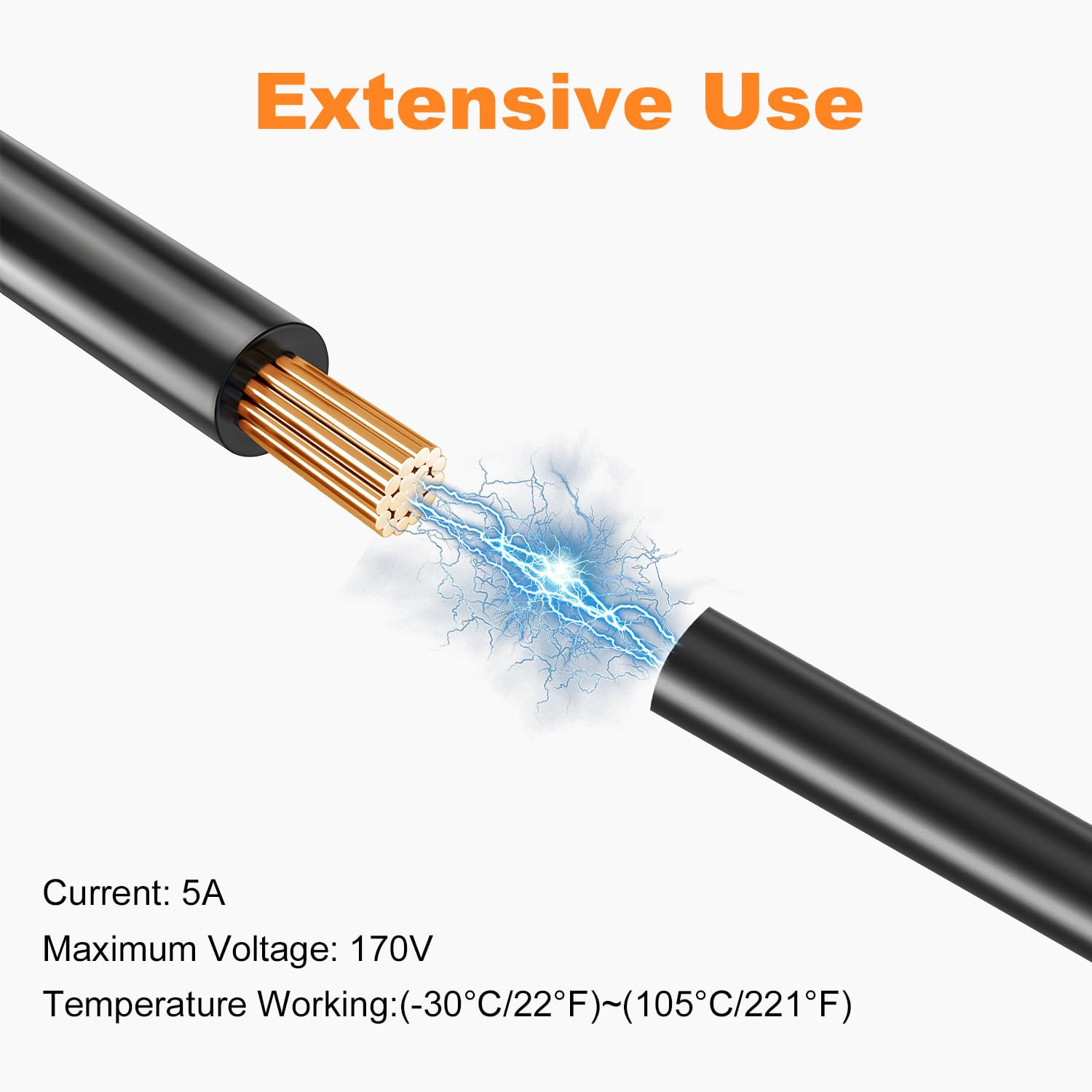 14/2 Low Voltage Landscape Wire 250FT Outdoor Landscape Lighting Cable 14 Gauge