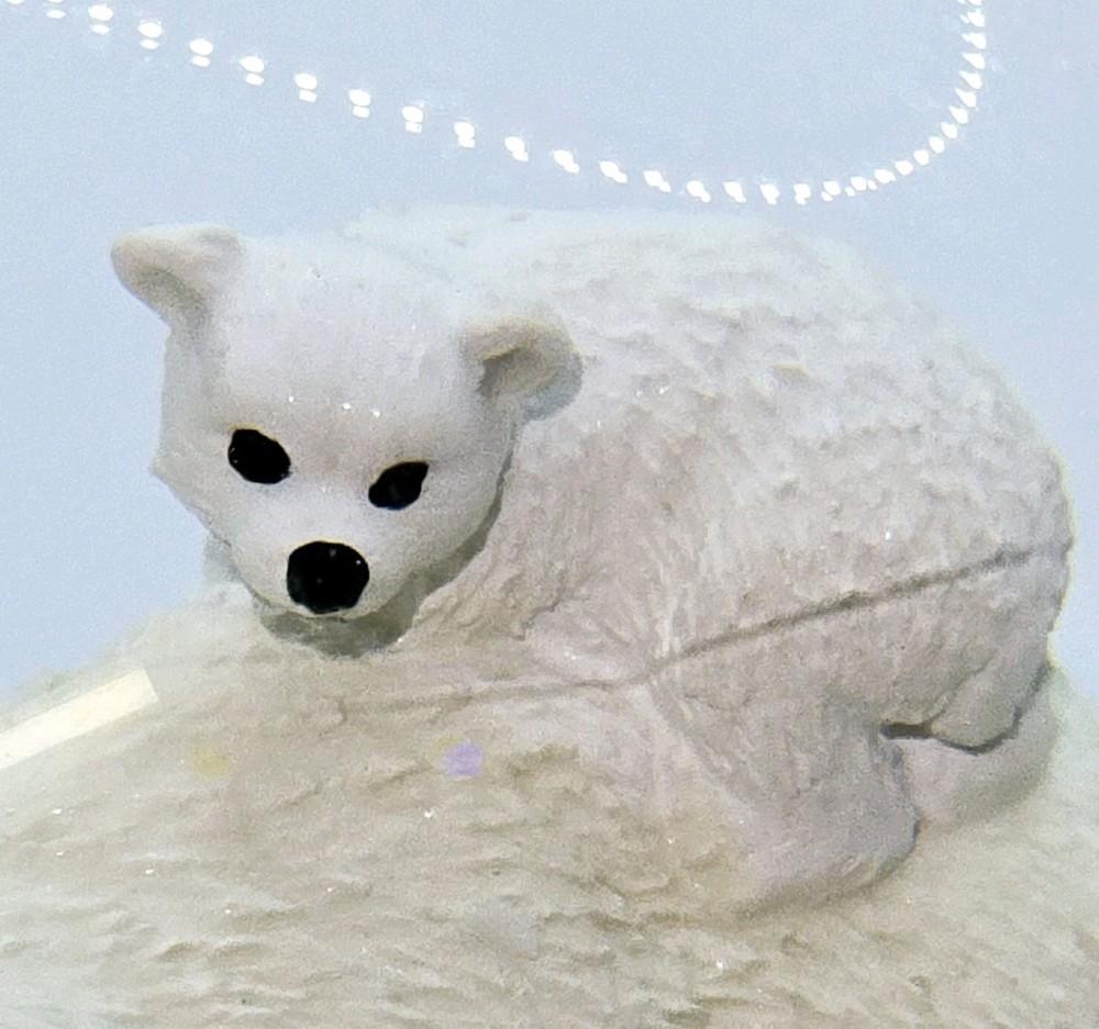 Polar Bear Holiday Snow Globe