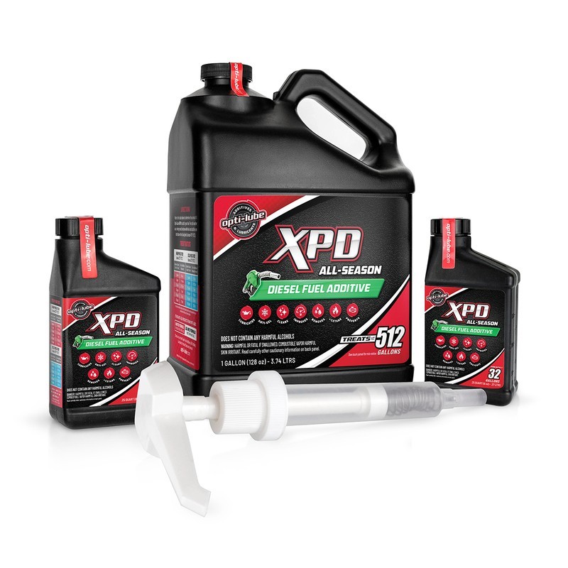 Opti-Lube XPD All-Season Diesel Fuel Additive - 1 Gallon w/ Standard Accessories