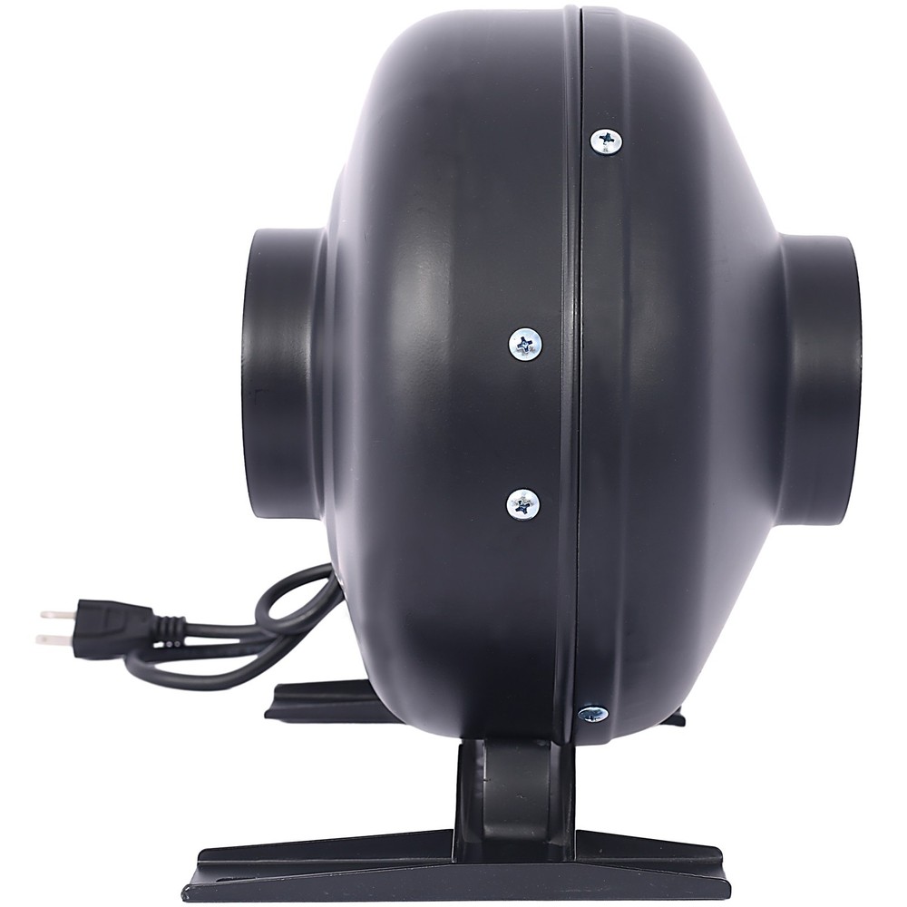 4-Inch 316 CFM Inline Fan for Hydroponics, Basements, Kitchens