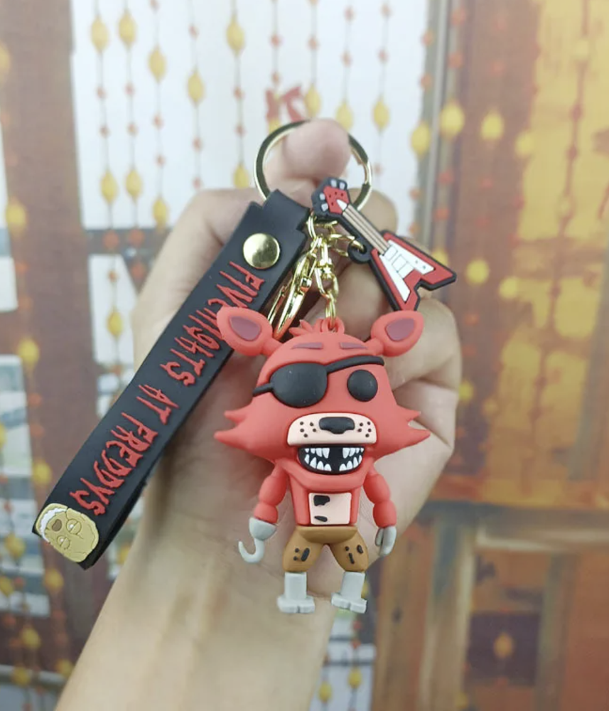 FNAF Five Nights at Freddy's 3-D Keychain