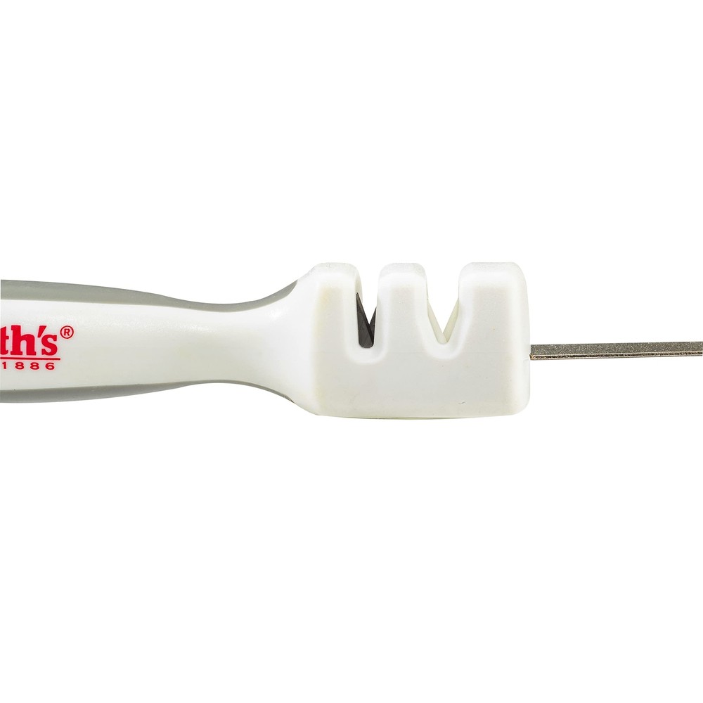 Smith's LAWAIA 50925 Diamond Hook and Knife Sharpener Gray
