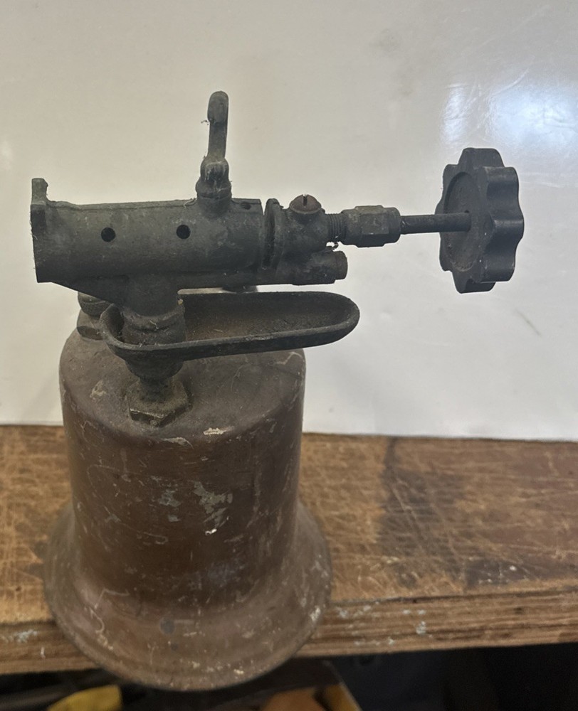 Vintage Blow Torch Hand Tools Untested Decor