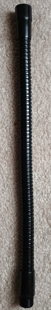 13" Microphone Gooseneck Interlocking Rolled Metal
