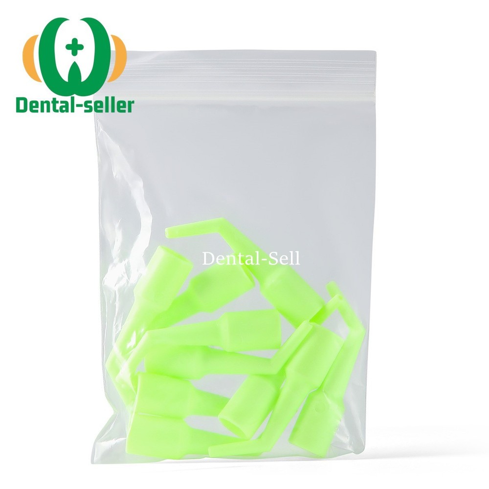 10Pcs Dental Disposable Saliva Ejector Weak Adapter Conversion Tip Autoclavable