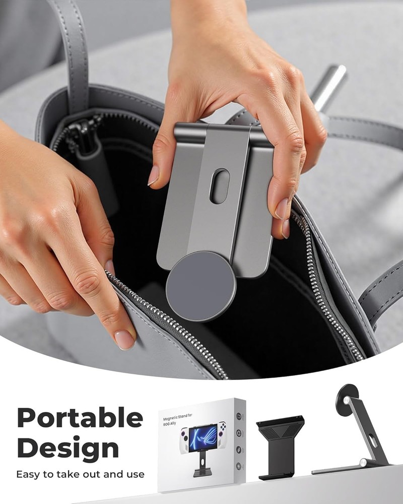 Antank Foldable Magnetic Stand For Switch 1 2 & Mag-Safe, iPhone Stand Holder