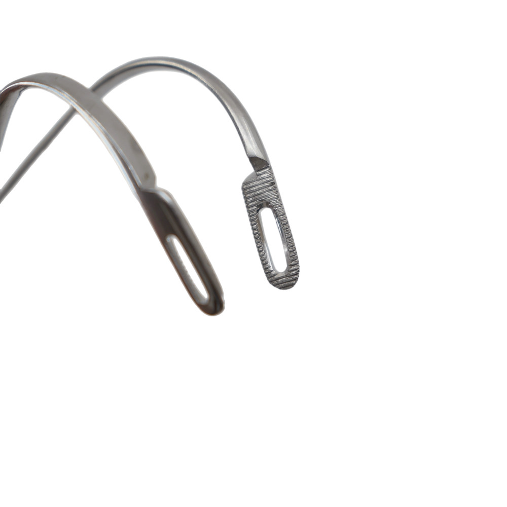 KNY-Scheerer Randall Stone Forceps, 1/2 Curve, 7.75" | C5