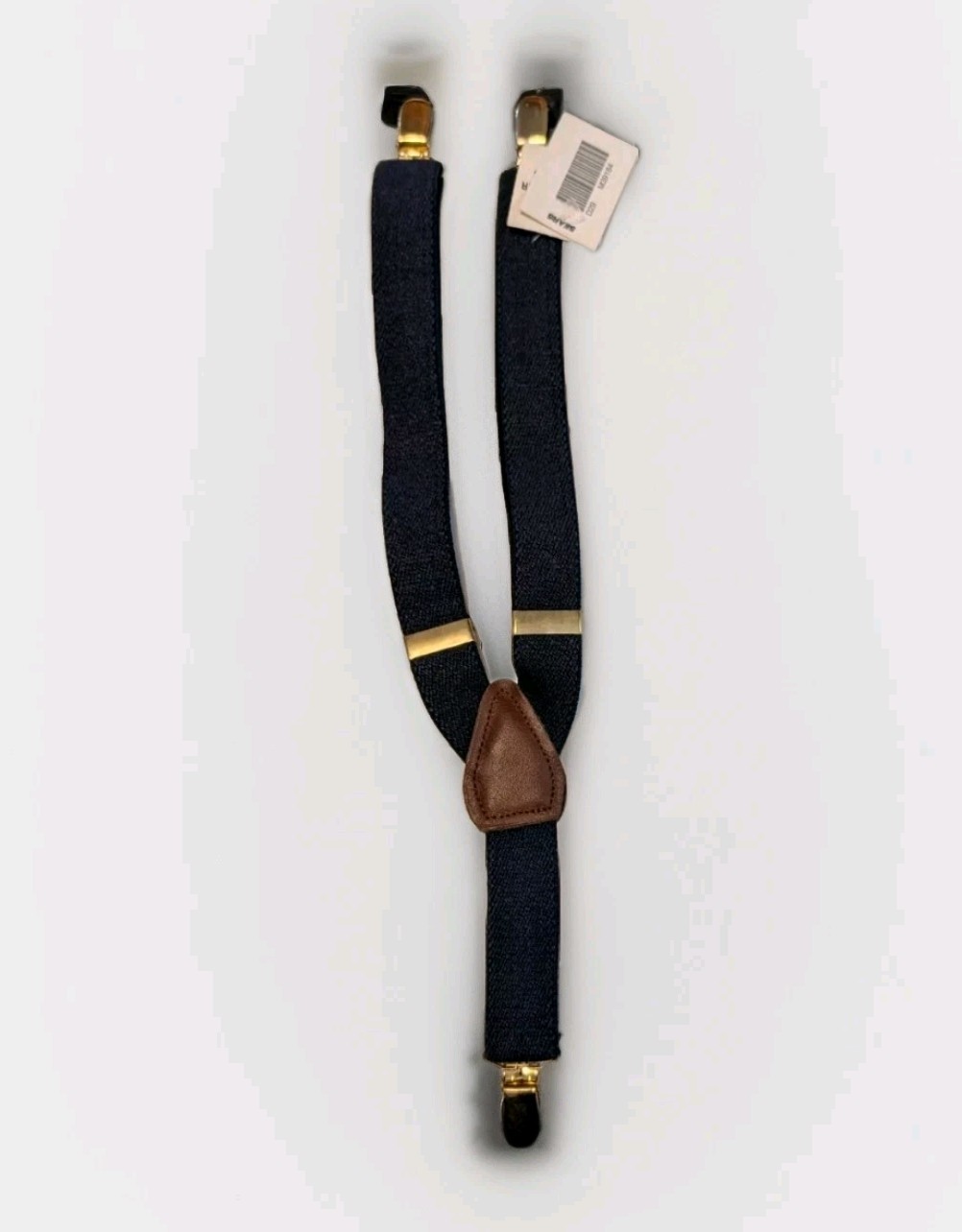 Toddler American Accessories Suspenders  1" Wide Navy Blue New With Tags Size2-4