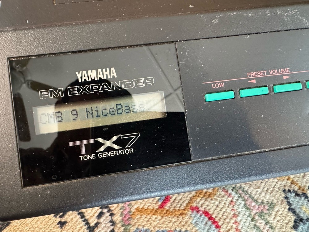 Yamaha FM Expander TX7 Tone Generator EUC