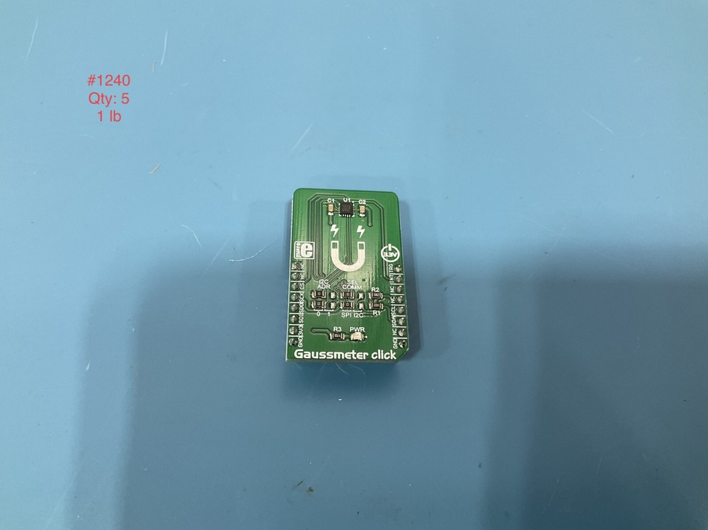 MIKROE-3099 , GAUSSMETER , This Click board™ features the MLX90393