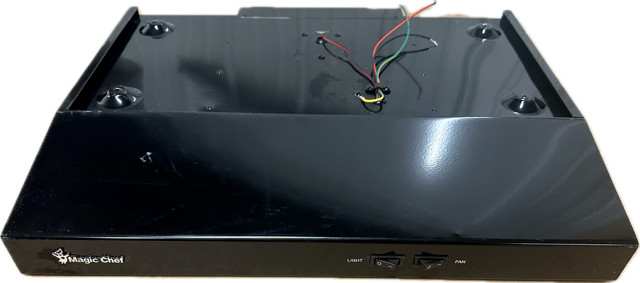 Magic Chef RV Vent Black Range Hood MCRH31VB Minor Imperfections Camper