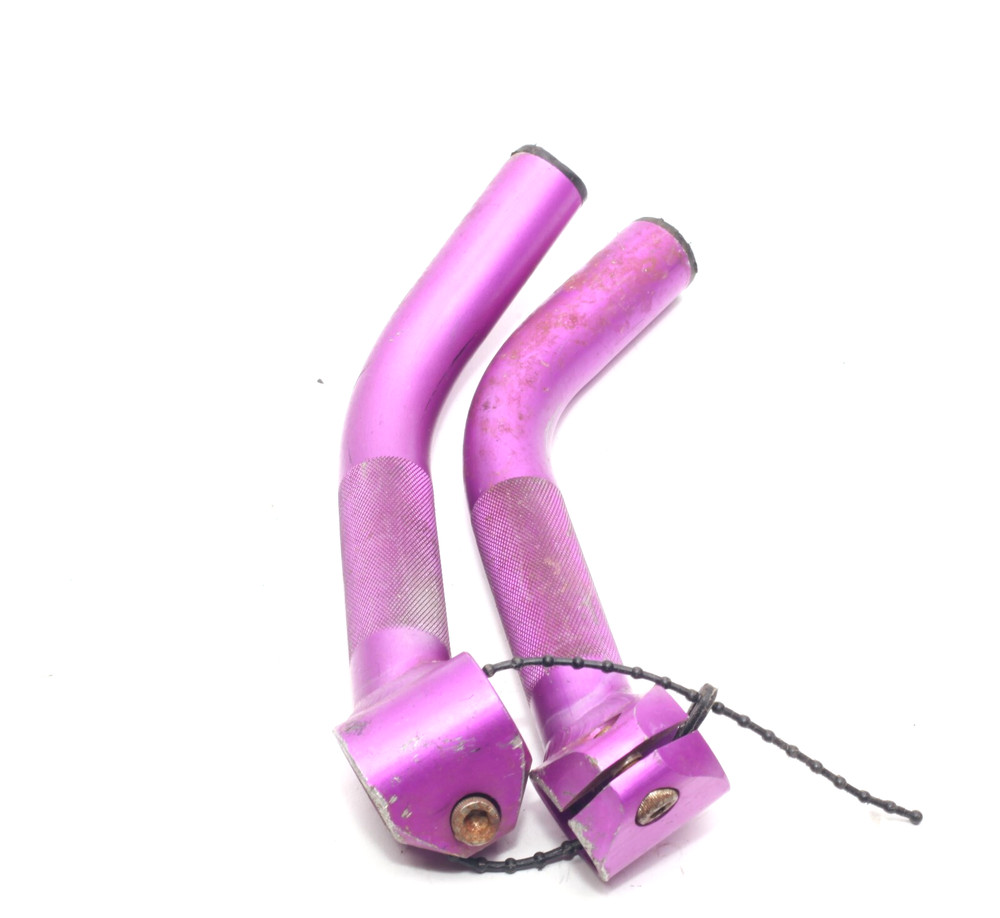 Control Tech Control Stix II Lite 8" MTB Bar Ends 1990s Purple Anodized