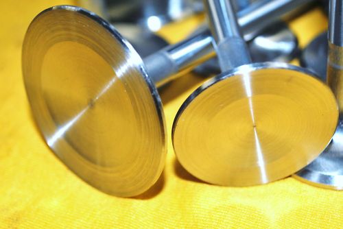 Sbc Small Block Chevy  Stainless Steel Valves 2.02 1.60 New Stock Length 1pc