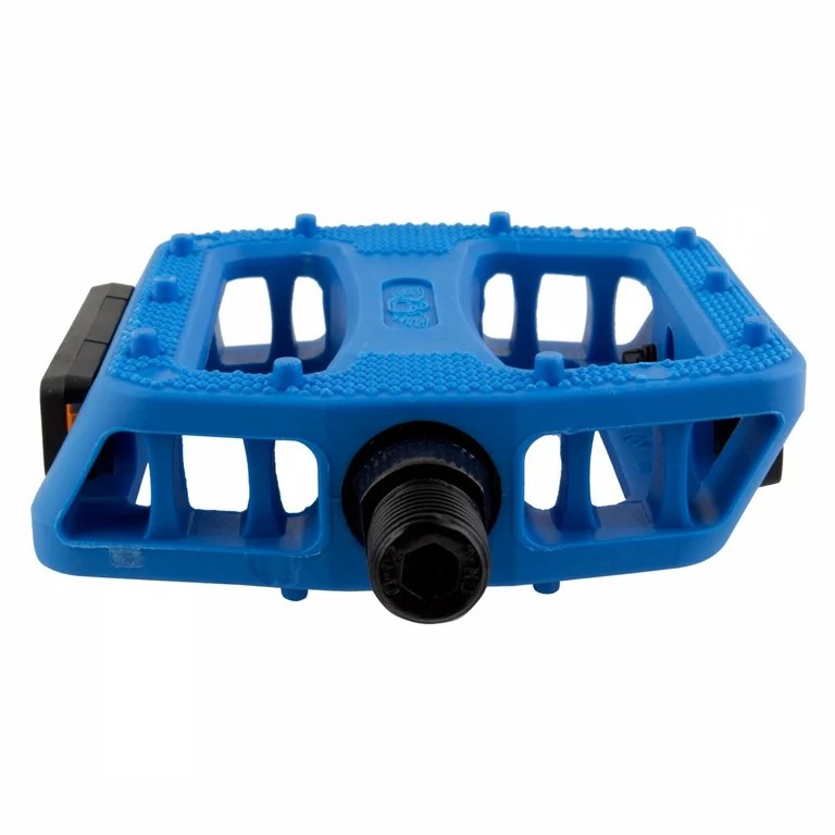 SE Bikes 12 O'clock Platform Pedals Composite 9/16" Blue