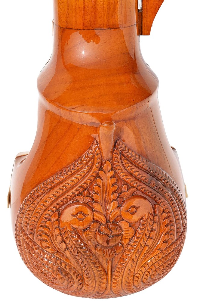 Esraj With Bow-Premium Quality, Gear Tuning, 4 Main String, 15 Sympathetic Stri