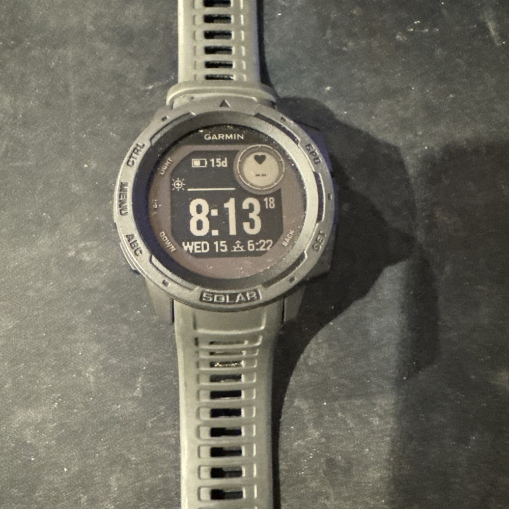Garmin Instinct Solar 45mm Activity Tracker MIL-STD-810G