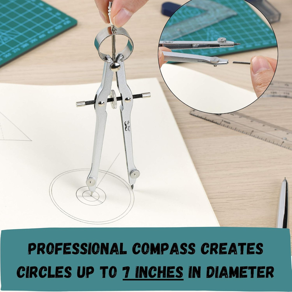 Mr. Pen- Protractor and Compass Set, Compass Protractor Set, Protractor, Compass