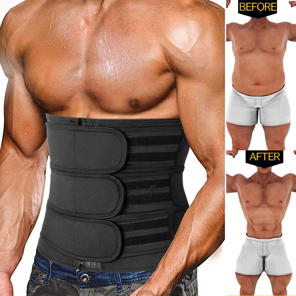Fajas Abdominal Binder Hernia Support Back Stomach Compression Belt Neoprene USD