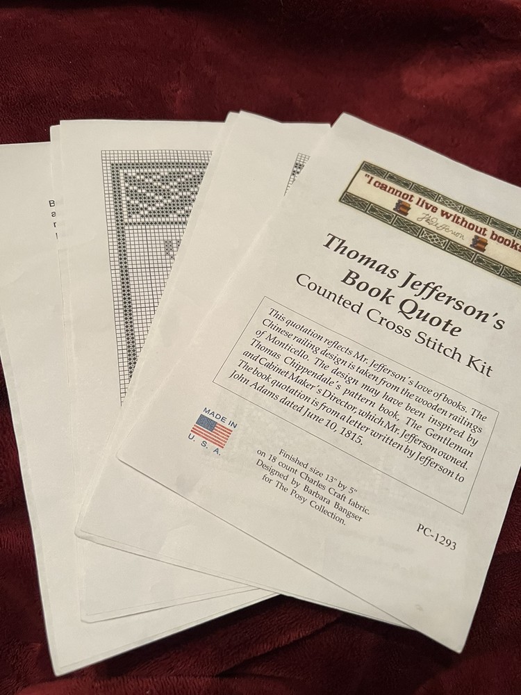 Cross Stitch Chart I Cannot Live Without Books