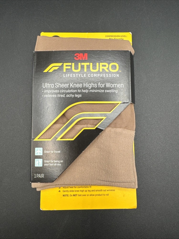Futuro Knee Highs for Women MODERATE MEDIUM