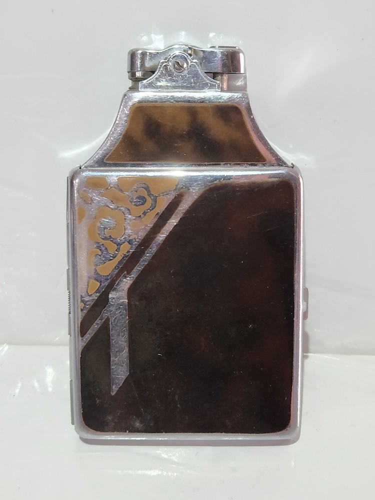 Vintage Ronson Cigarette Case & Lighter