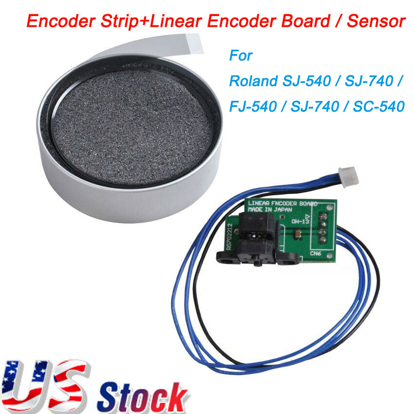 US Encoder Strip+Linear Encoder Board / Sensor for Roland SJ-540/SJ-740/FJ-540