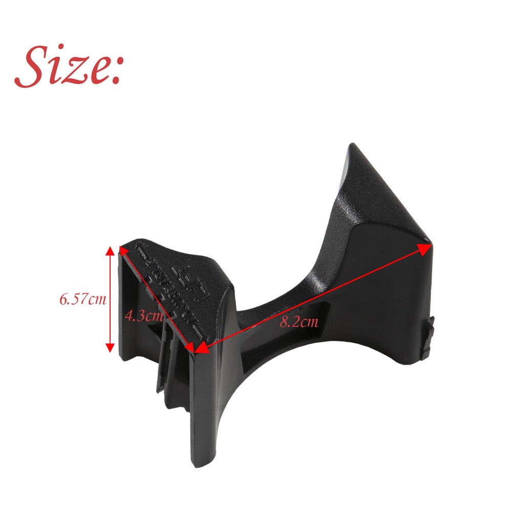 Cup Holder Divider Insert Center Console Black For 2010-2017 Ford Taurus New