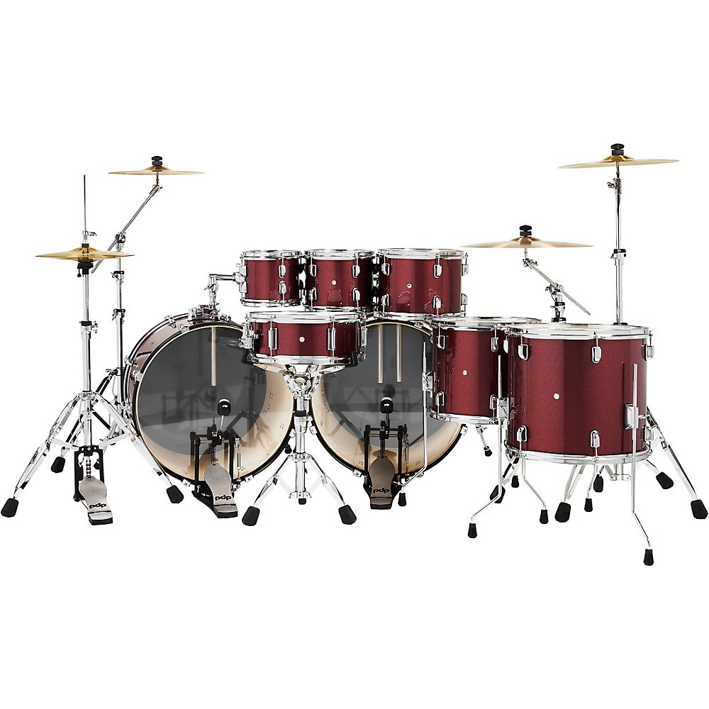 PDP by DW Encore 8-Piece Shell Pack Ruby Red
