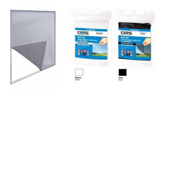 Adhesive mosquito net ECCO 130X150 WHITE - Cod. 211206