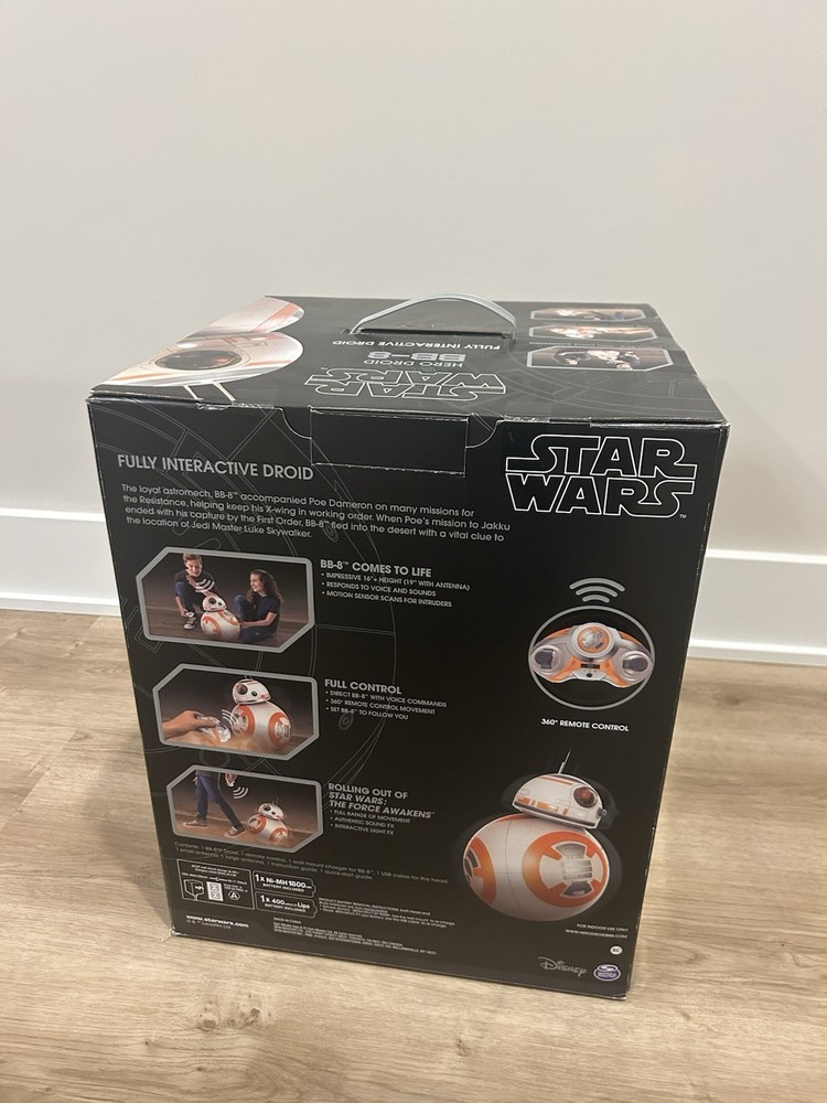 BB-8 Fully Interactive Remote-Controlled Droid Brand New Unopened