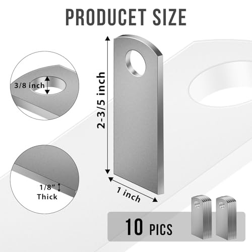 Weld on Tabs, Steel Basic Weld Tab, Universal Long type 1/8" Thick Uncoated