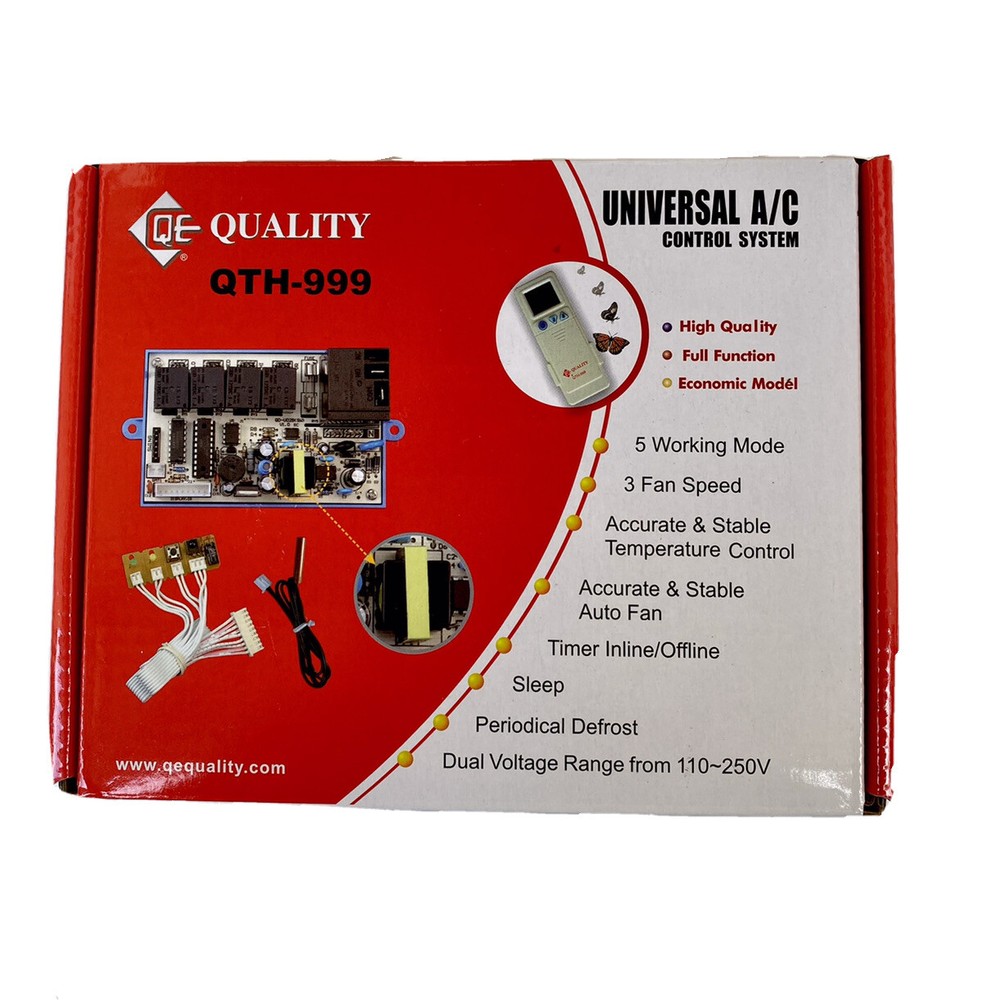 Universal AC Control System With Remote,Transform & Sensor For Mini-Split System