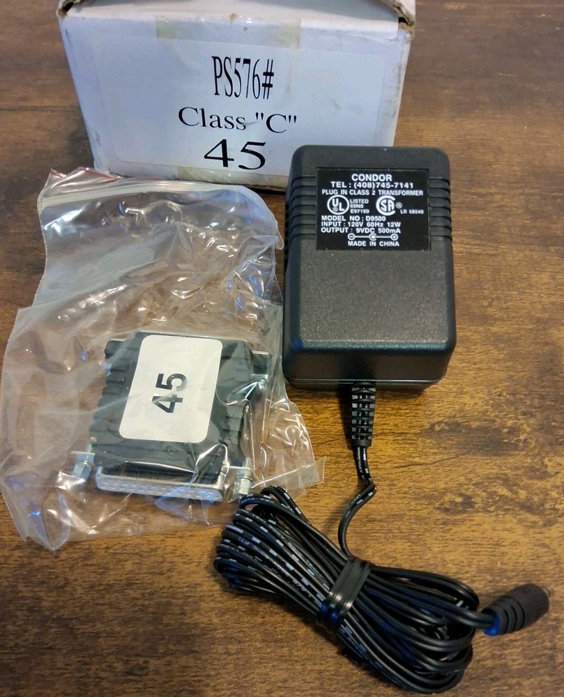 Black Box PS576 Power Supply Class "C" 45 Replacement MISSING INSTRUCTIONS