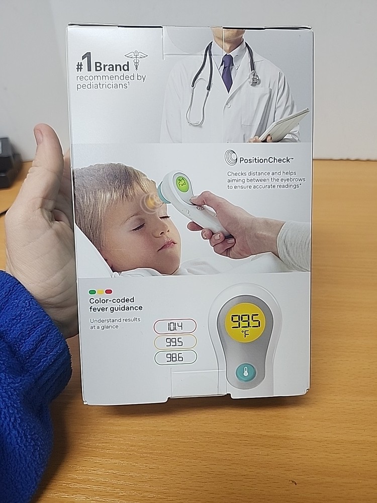 Braun NTF3000US No Touch Plus Forehead Digital Thermometer