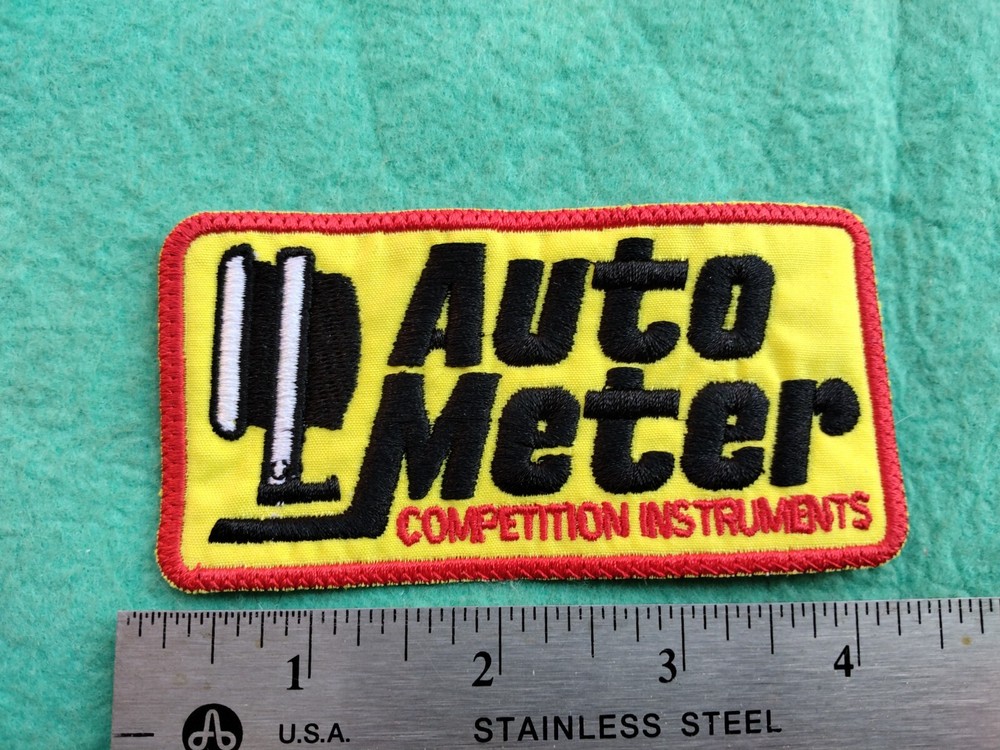 Auto Meter Competition Instruments Racing Dealer Uniform Pocket Patch