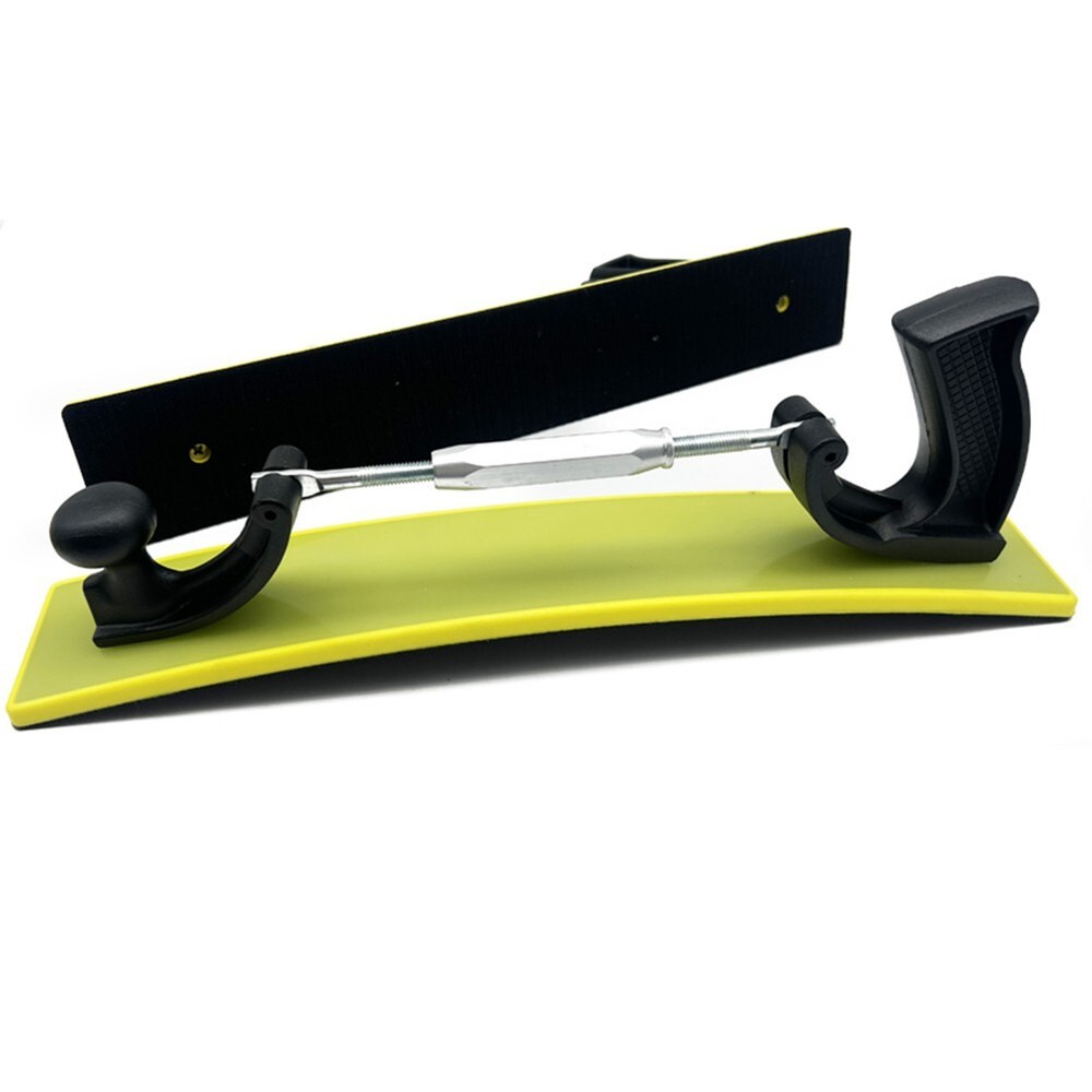 Holder Sanding Disc 70 X 420mm ABS-Polishing Rectangular Yellow + Black