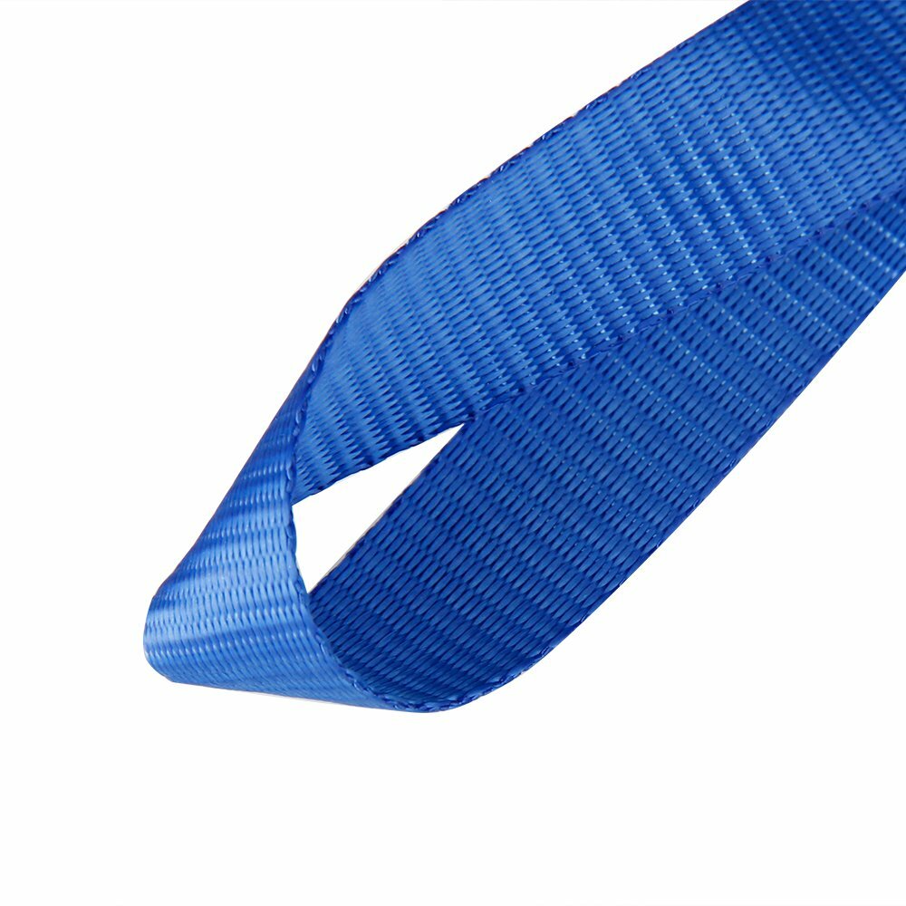6x 1"x1" Soft Loop Tie Down Straps 1500 Load Capacity 4500 Lbs Breaking Strength