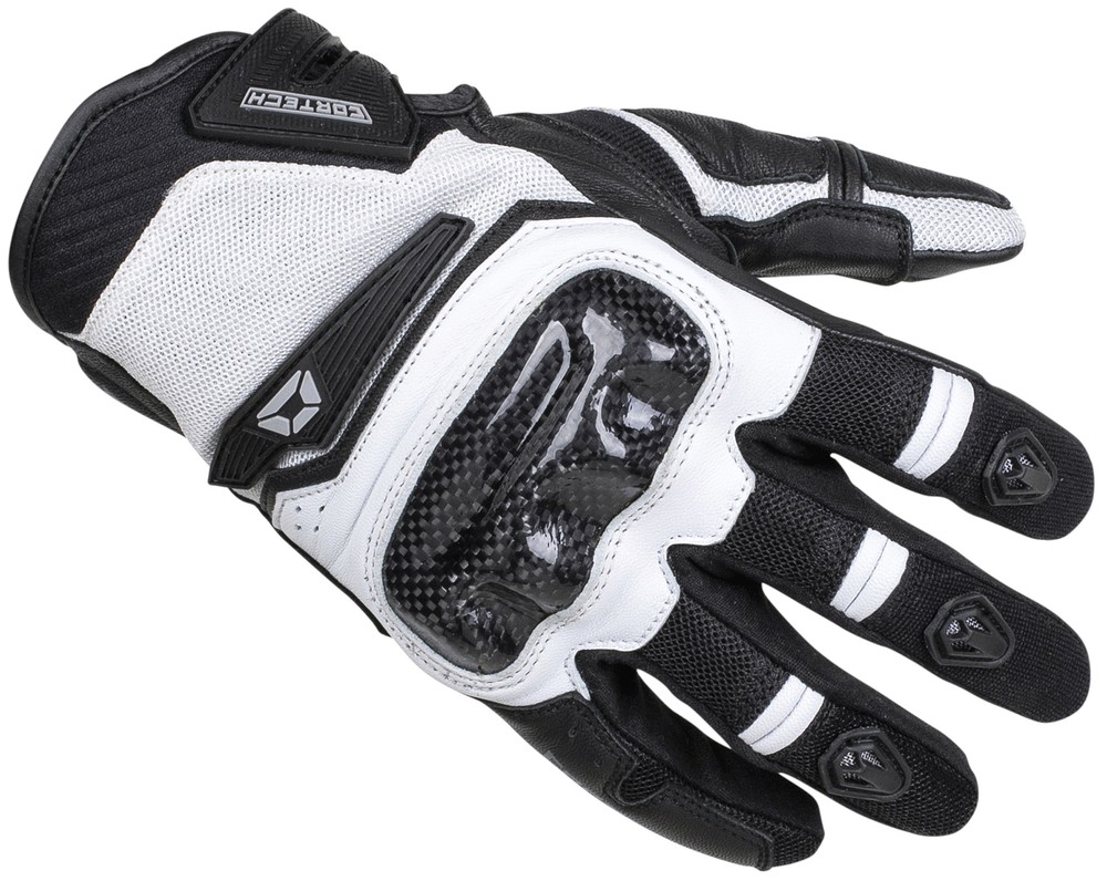 Sonic-Flo Glove Cortech Black/White MED