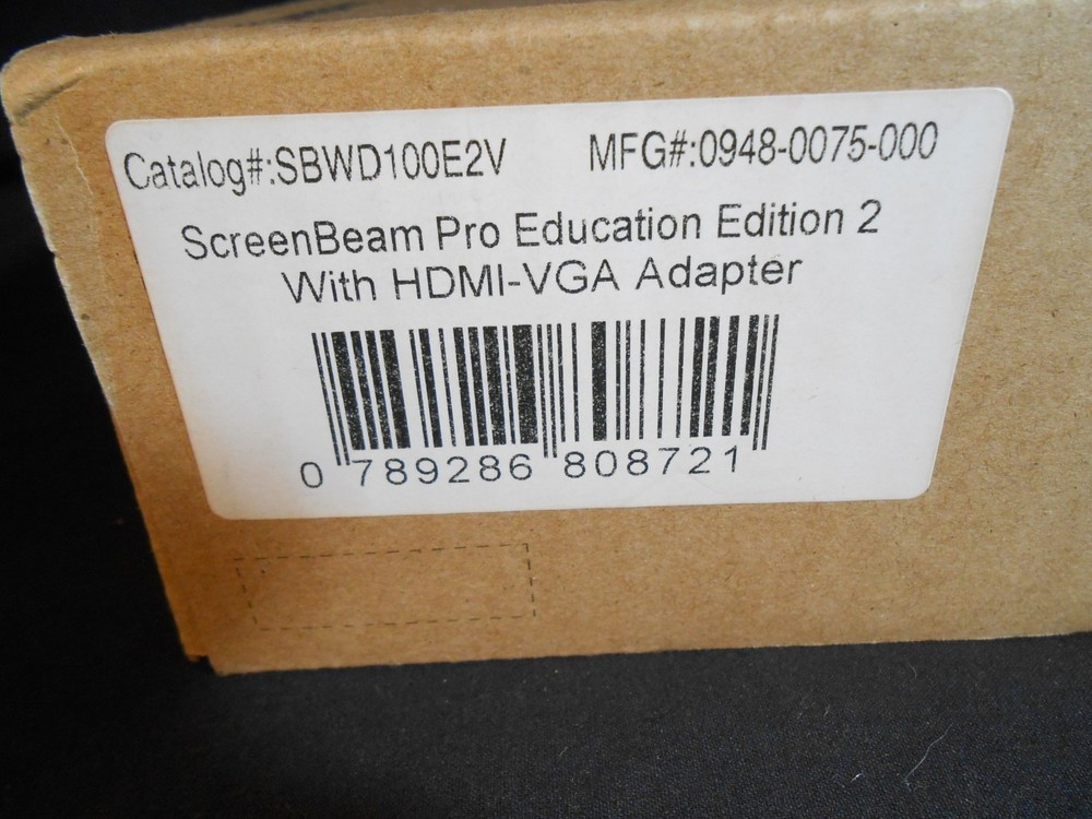 ACTIONTEC SBWD100B SCREENBEAM PRO -Education Edition WIRELESS DISPLAY RECEIVER