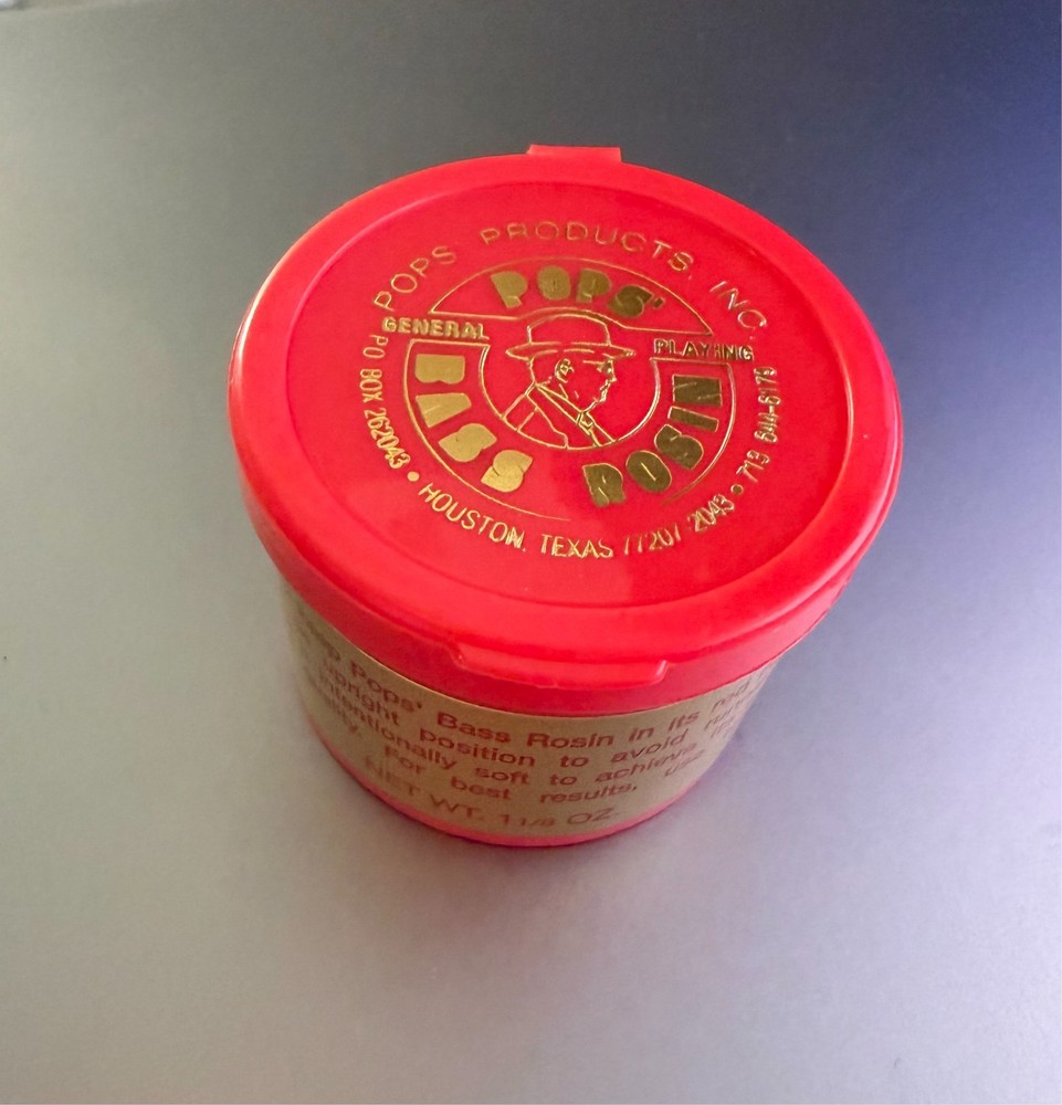 Pops Bass Rosin