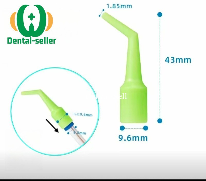 10Pcs Dental Disposable Saliva Ejector Weak Adapter Conversion Tip Autoclavable