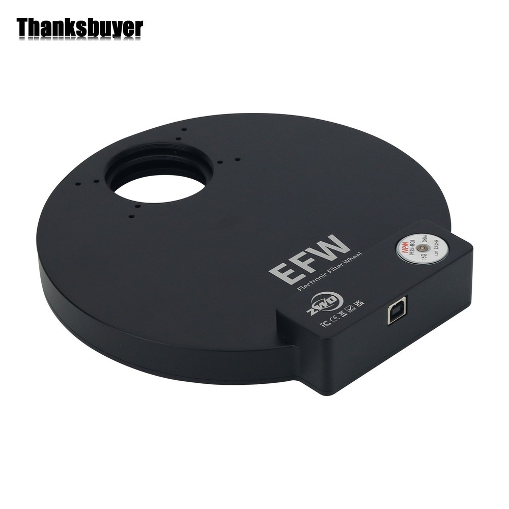 ZWO EFW7X2” 2" EFW Electronic Filter Wheel 7-Position Support 2Inch Filter ASCOM
