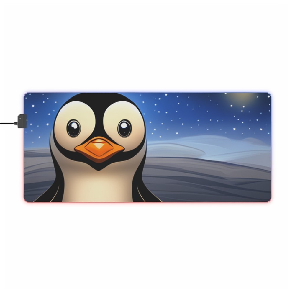 LED starry night penguin