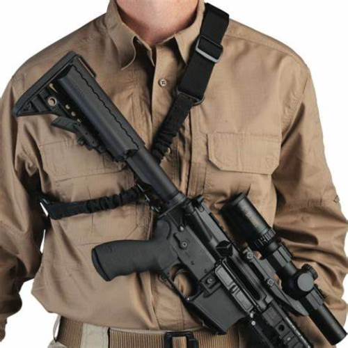 Tactical One Single Point Rifle Sling Gun Sling Strap with Quick Release Buckle