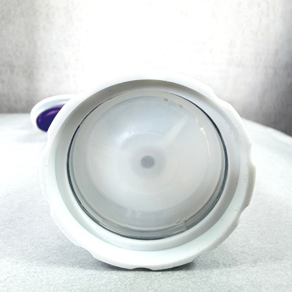 Wilton Simple Success Cookie Press White Purple 12 Discs Trigger Handle